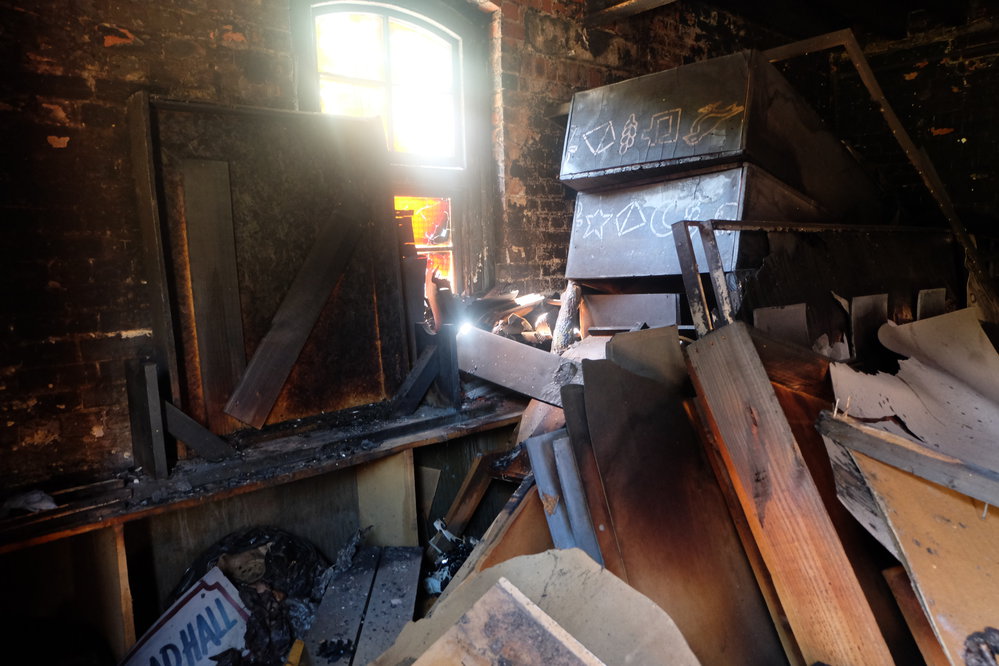 Deans Building - Fire