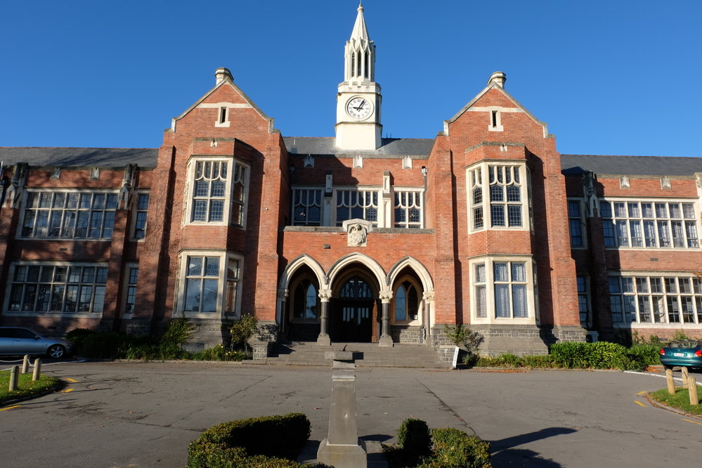 Photo of school taken from dial