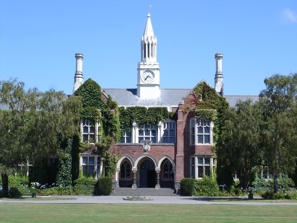 School building front