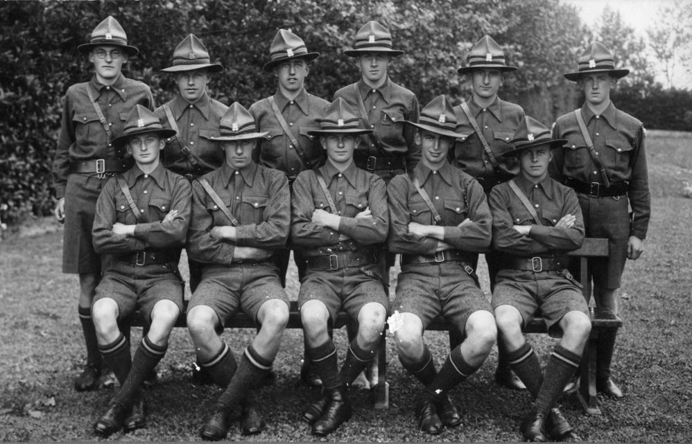 Under Officers 1934