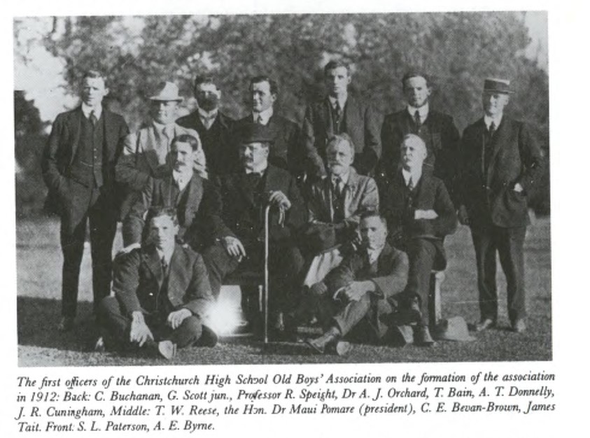 1912 first OB Assn