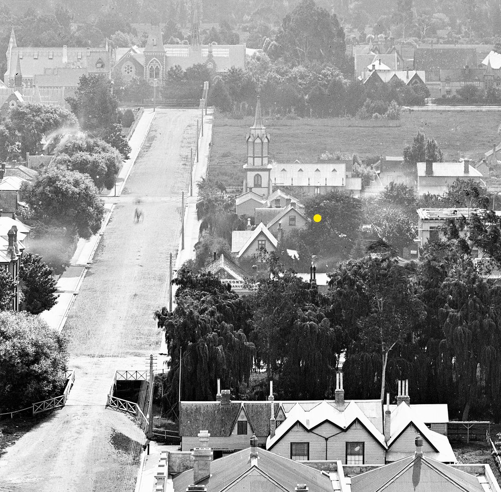 A Morgan looking down Worcester St 1880's 1  Christchurch_full (2)_LI