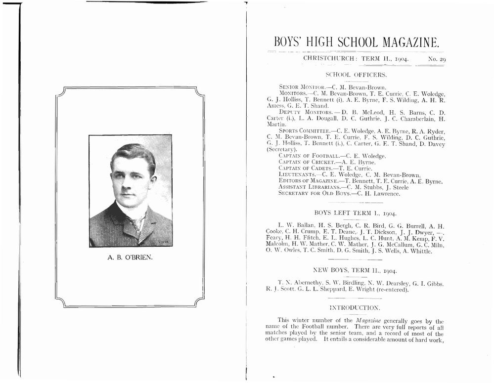 No. 29, Second Term, 1904