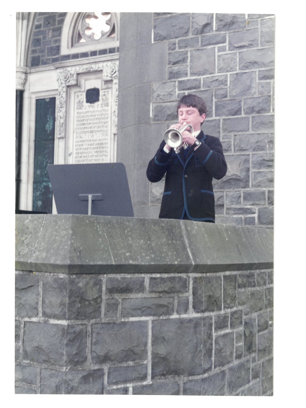 Anzac Day - Boy with Bugle