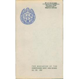 1967 School Magazine