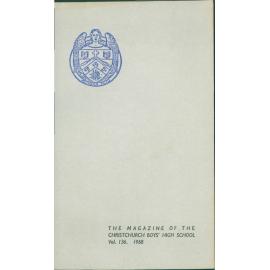 1968 School Magazine