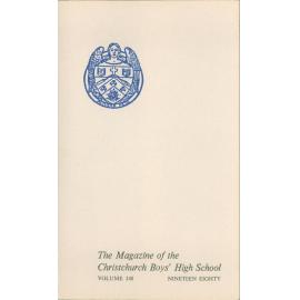 1980 School Magazine