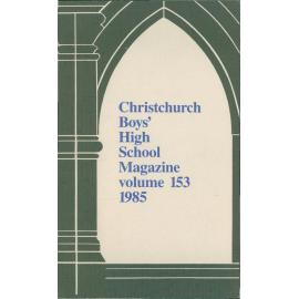 1985 School Magazine