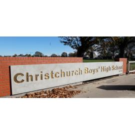 ChCh Boys High new sign