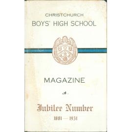1881-1931 Jubilee Magazine