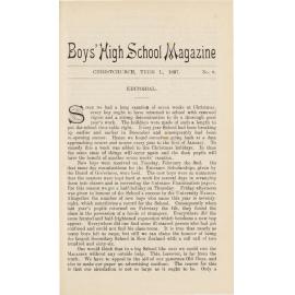 1897 School Magazine
