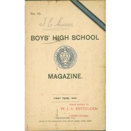 1900 School Magazine