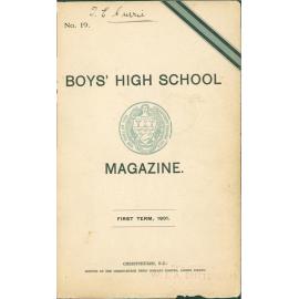 1901 School Magazine