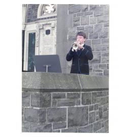 Anzac Day - Boy with Bugle