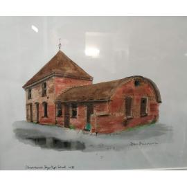 Deans Building Watercolour