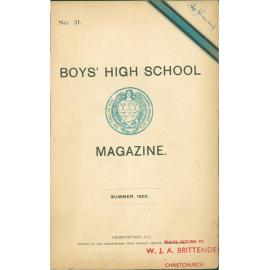 1905 School Magazine