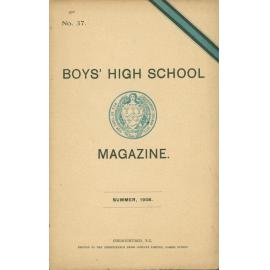 1908 School Magazine