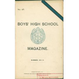 1911 School Magazine