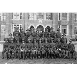 Officers & Under Officers Anzac Day 1935