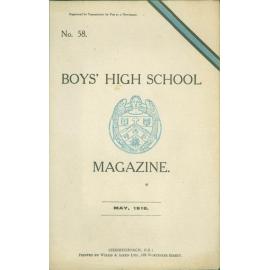 1918  School Magazine