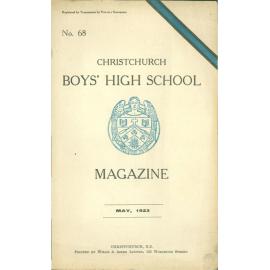 1923 School Magazine