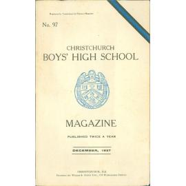 1937 School Magazine