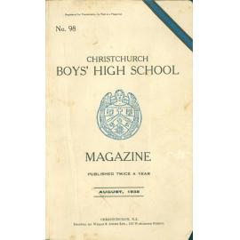 1938 School Magazine