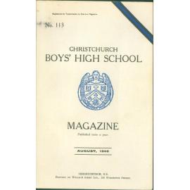 1946 School Magazine