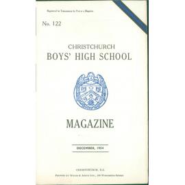 1954 School Magazine