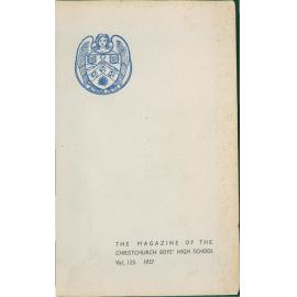 1957 School Magazine