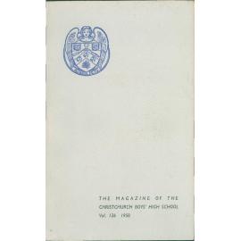 1958 School Magazine